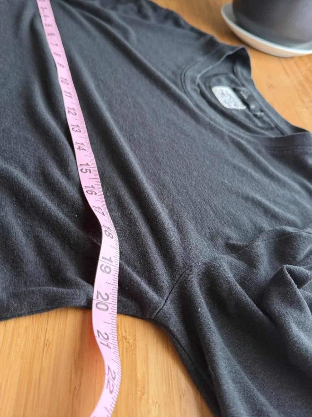 Prana Cozy Up Long Sleeve Crew Charcoal Black Small GUC - Picture 10 of 11